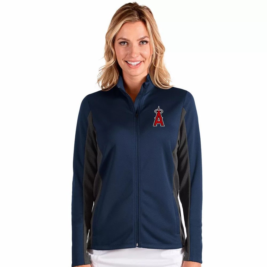 Clothing * | Women'S Los Angeles Angels Of Anaheim Passage Full Zip Jacket