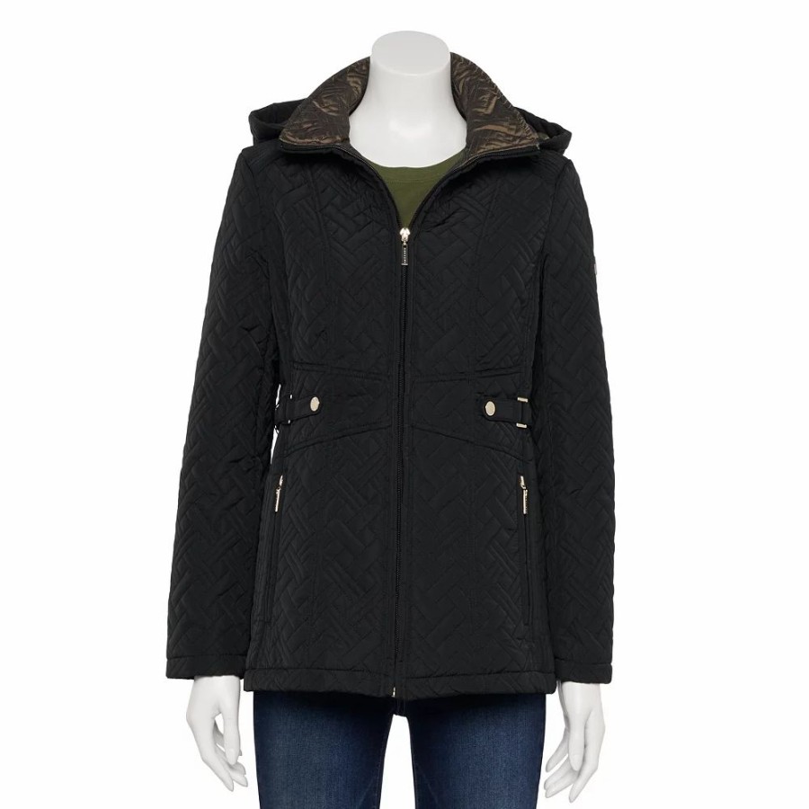 Clothing * | Women'S Gallery Hooded Quilt Jacket