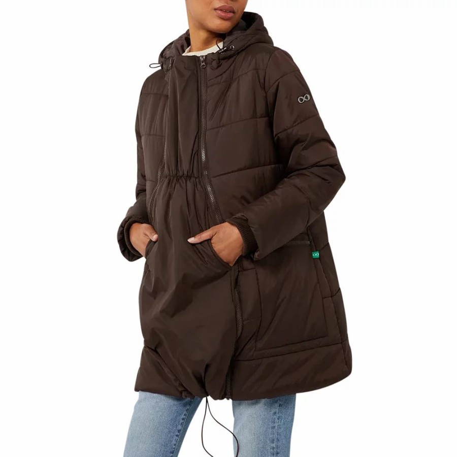 Clothing * | 3In1 Gianna Waterproof Maternity Coat