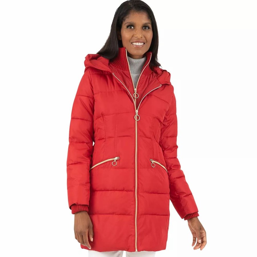 Clothing * | Women'S Fleet Street Hooded Puffer Coat