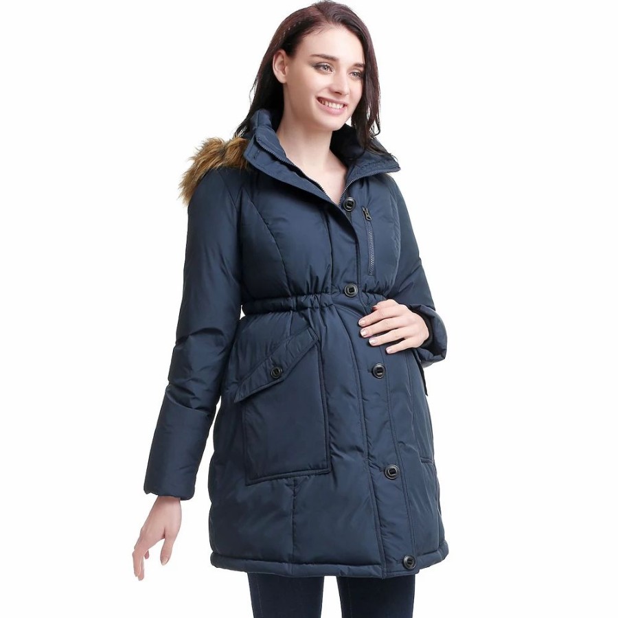 Clothing * | Maternity Pokkori Down Parka Coat