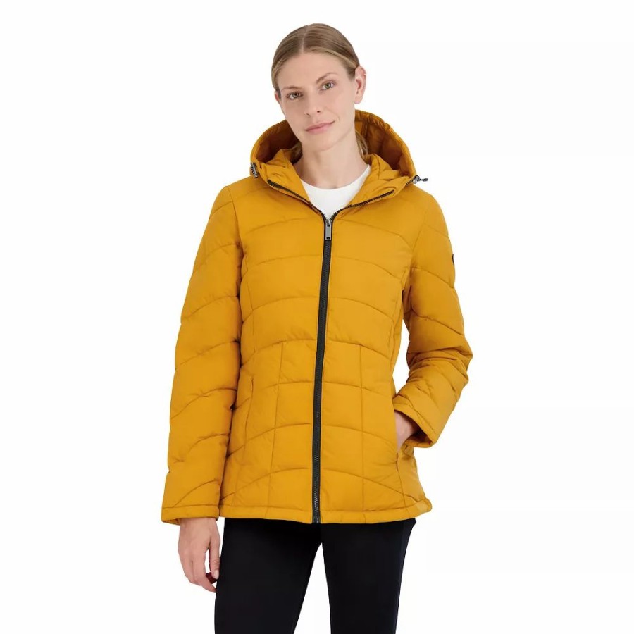 Clothing * | Women'S Halitech Hooded Stretch Puffer Jacket