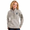 Clothing * | Women'S Detroit Tigers 1/2 Zip Pullover Sweater