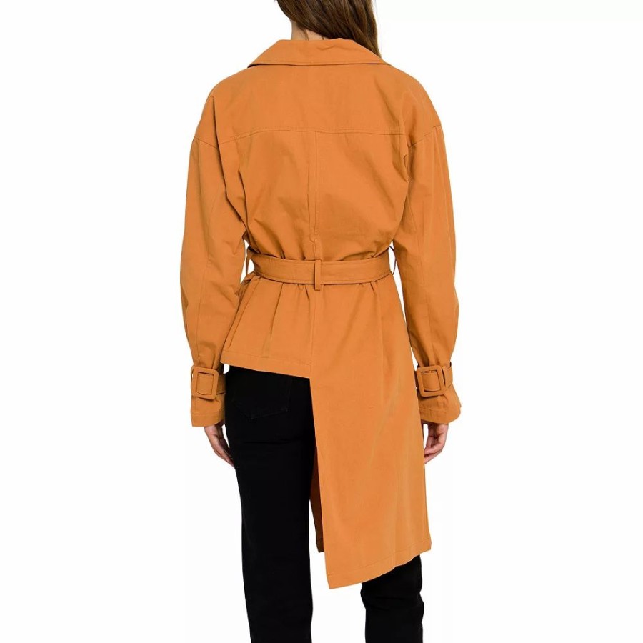 Clothing * | Asymmetric Trench Coat