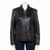 Clothing * | Plus Size Whet Blu Patricia Slim Fit Leather Jacket