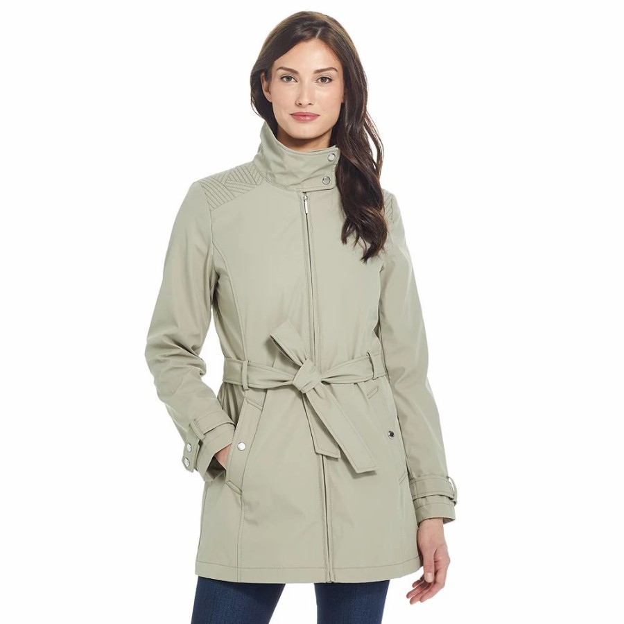 Clothing * | Women'S Weathercast Modern Trench Coat