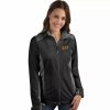 Clothing * | Women'S Antigua Chicago Blackhawks Revolve Jacket Hwk Black