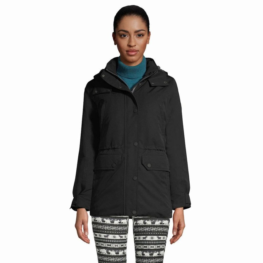 Clothing * | Women'S Lands' End Expedition Down Waterproof Winter Jacket