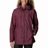 Clothing * | Women'S Columbia Lillian Ridge Hooded Waterproof Shell Jacket