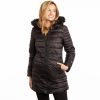 Clothing * | Women'S Excelled Faux-Fur Hooded Puffer Coat