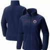 Clothing * | Women'S Columbia Navy Washington Wizards Benton Springs Full-Zip Jacket