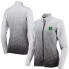 Clothing * | Women'S Antigua White/Black Austin Fc Guide Full-Zip Jacket