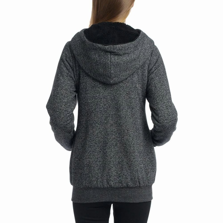 Clothing * | Maternity Pokkori Hooded Sweatshirt Jacket