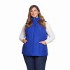 Clothing * | Plus Size Weathercast Quilted Vest