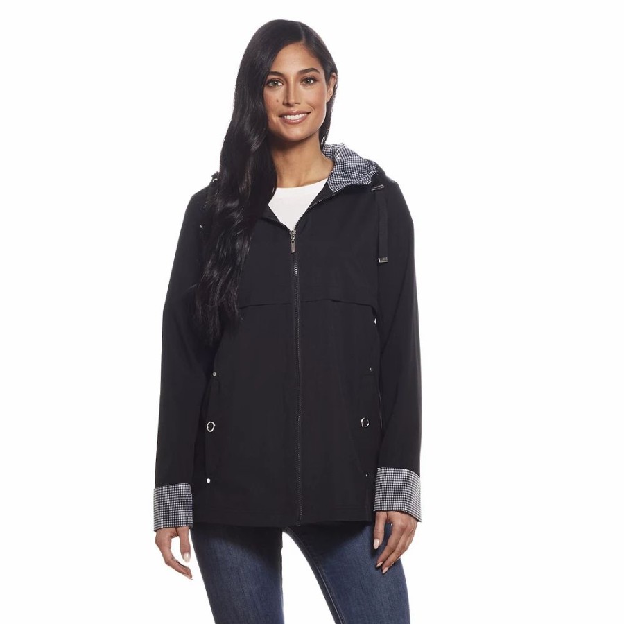 Clothing * | Women'S Gallery Packable Hooded Jacket