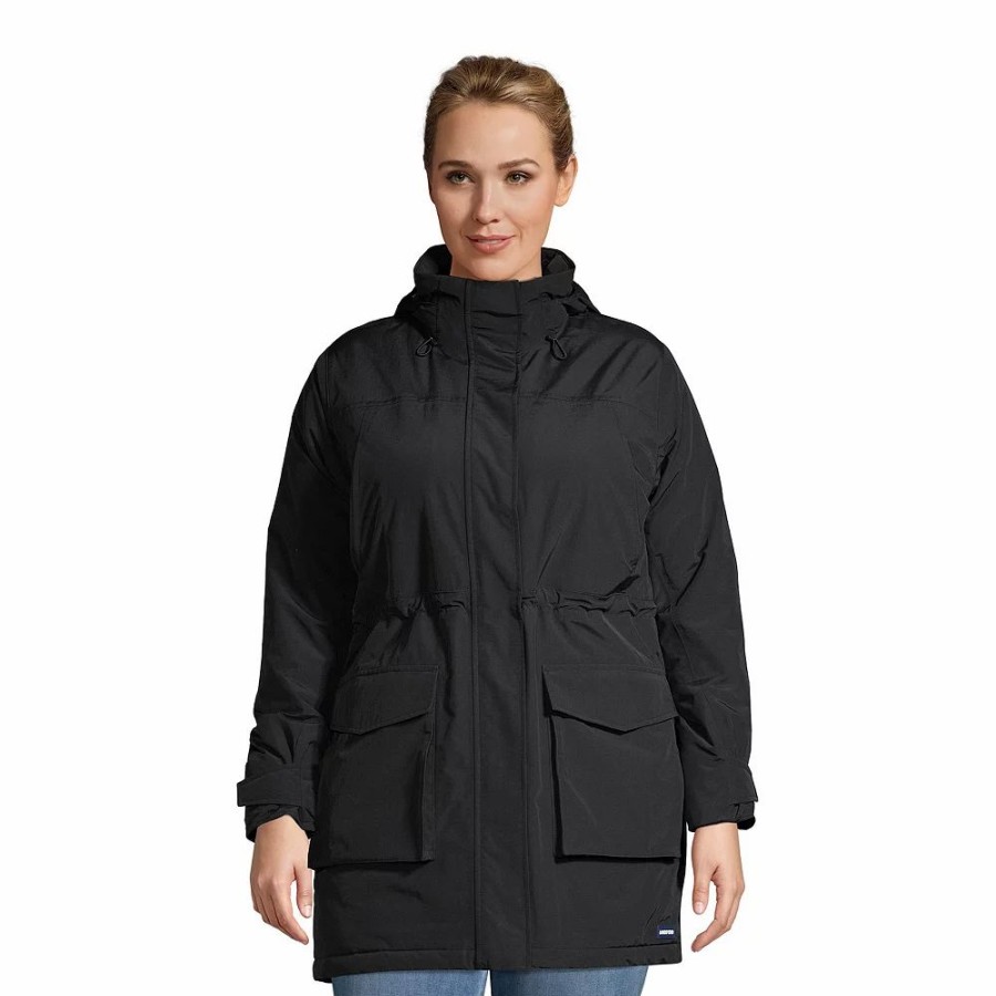 Clothing * | Petite Plus Size Lands' End Squall Insulated Winter Parka