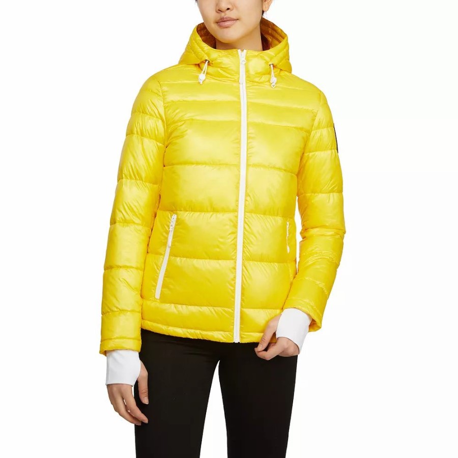 Clothing * | Women'S Kendall & Kylie Packable Down Puffer Jacket