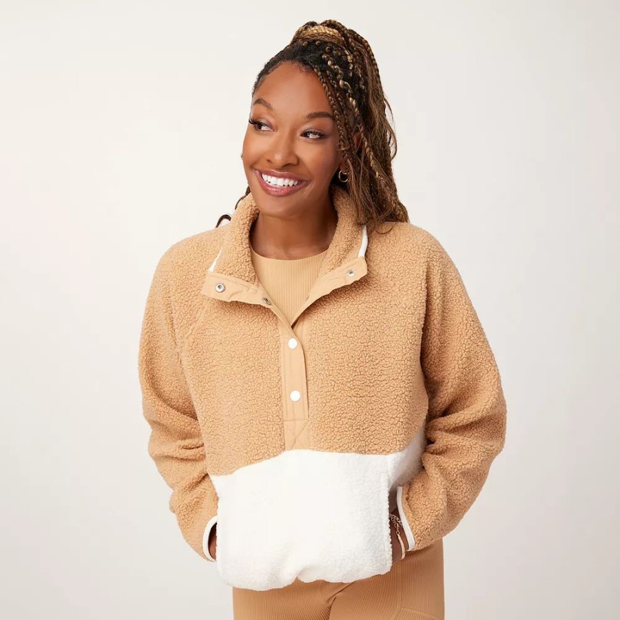 Clothing * | Women'S Tone It Up Teddy Jacket