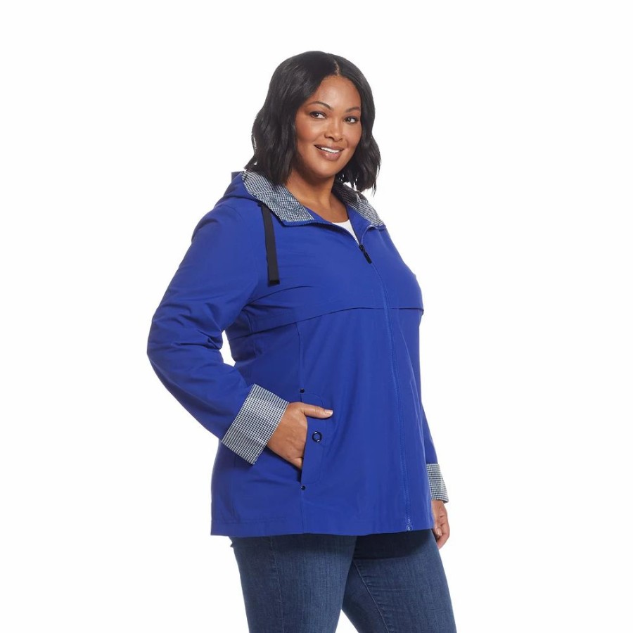 Clothing * | Plus Size Gallery Packable Jacket