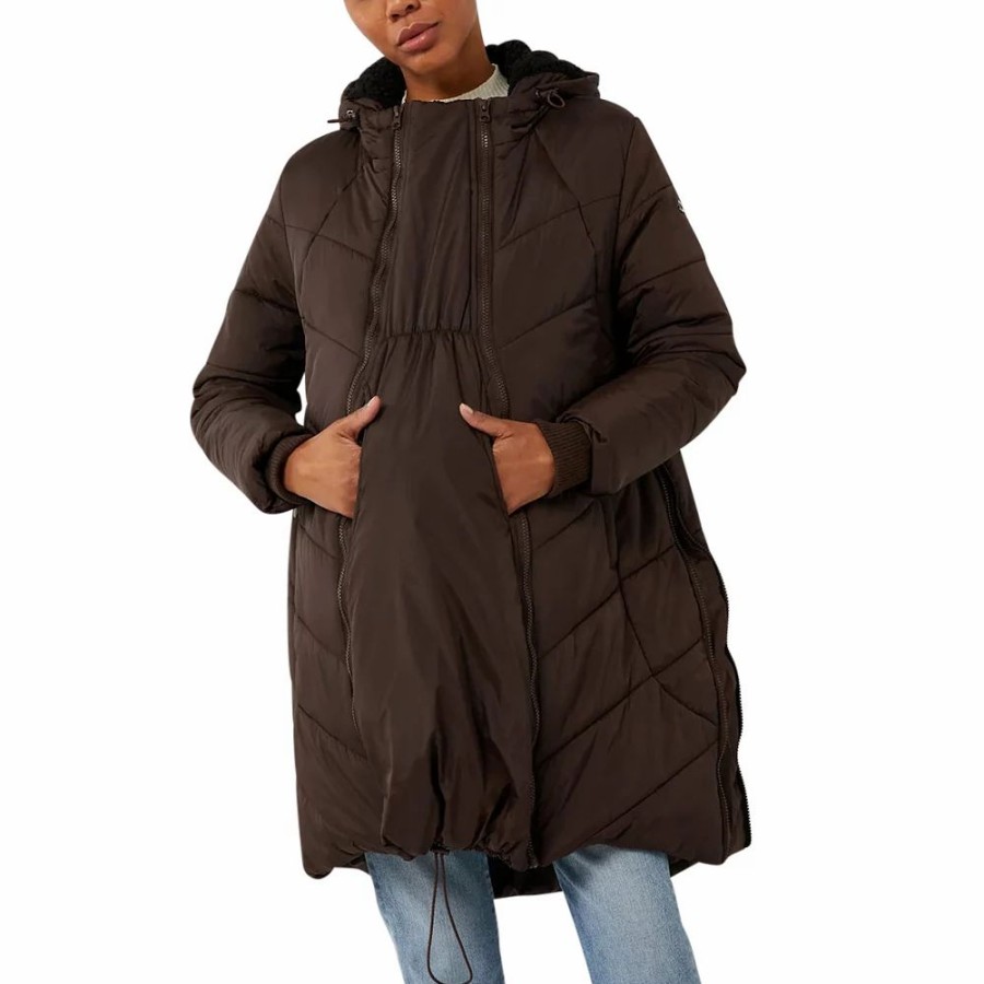 Clothing * | 3In1 Harper Maternity Cocoon Puffer Coat