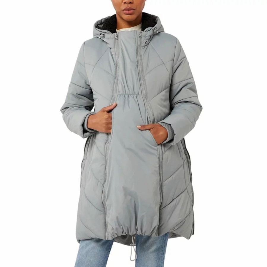 Clothing * | 3In1 Harper Maternity Cocoon Puffer Coat