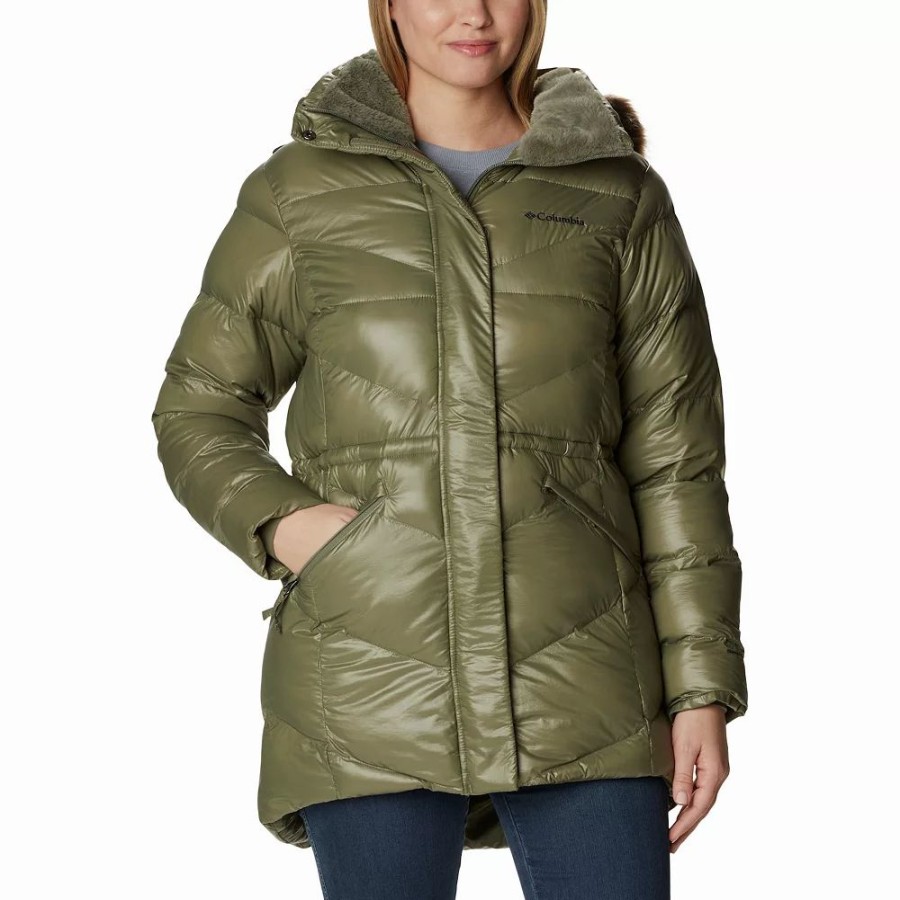 Clothing * | Women'S Columbia Peak To Park Ii Faux-Fur Hood Insulated Jacket