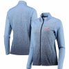 Clothing * | Women'S Antigua Royal/Navy Washington Capitals Guide Desert Dry Full-Zip Jacket