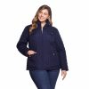 Clothing * | Plus Size Weathercast Quilted Jacket