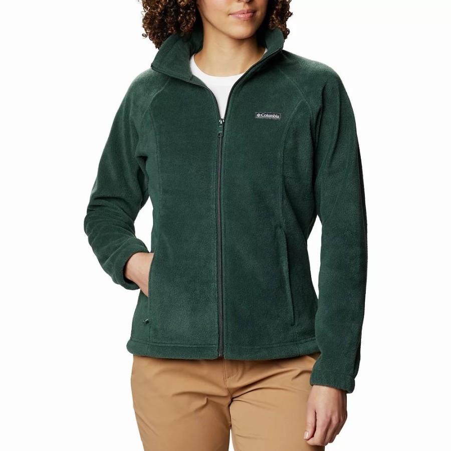 Clothing * | Women'S Columbia Benton Springs Zip-Front Fleece Jacket