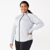 Clothing * | Plus Size Tek Gear Performance Jacket