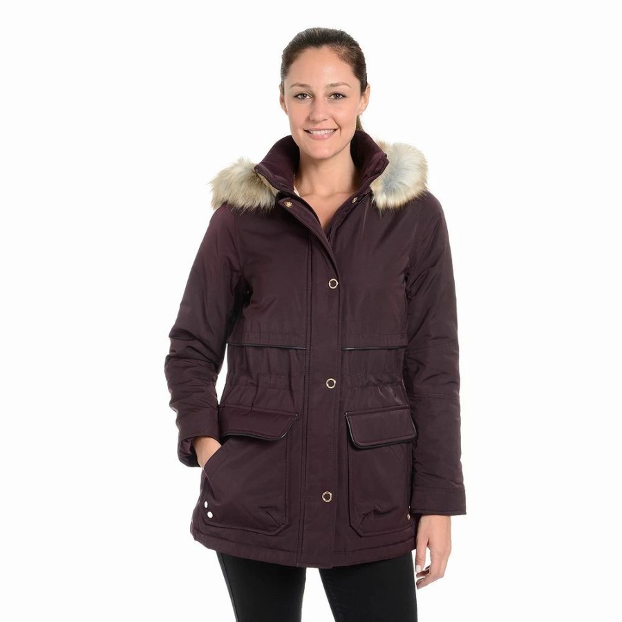 Clothing * | Women'S Fleet Street Faille Anorak Jacket