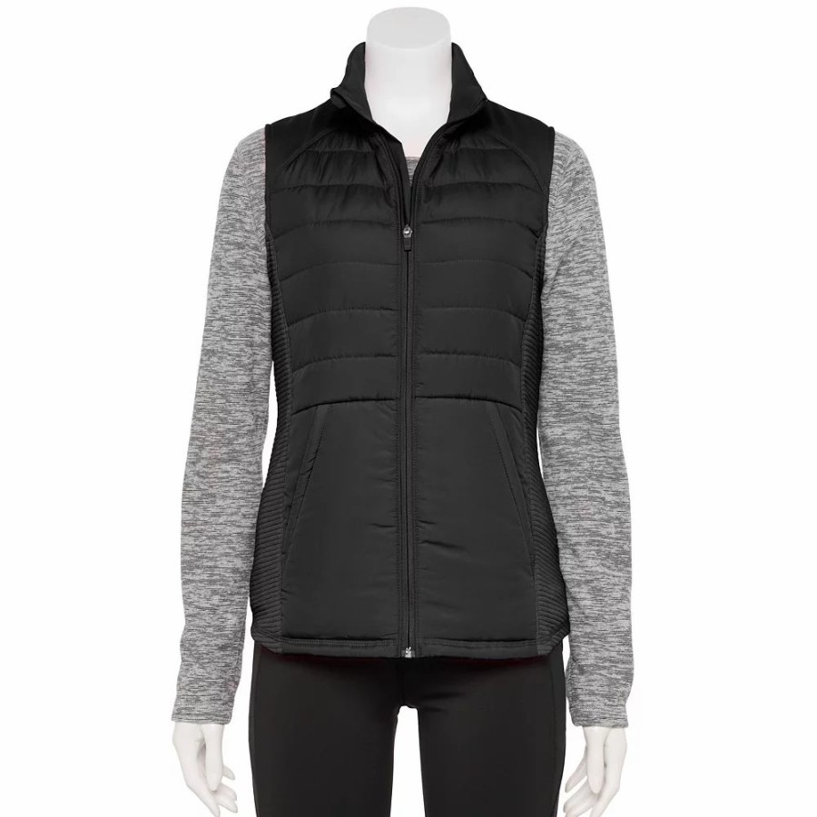 Clothing * | Women'S Tek Gear Mixed-Media Vest