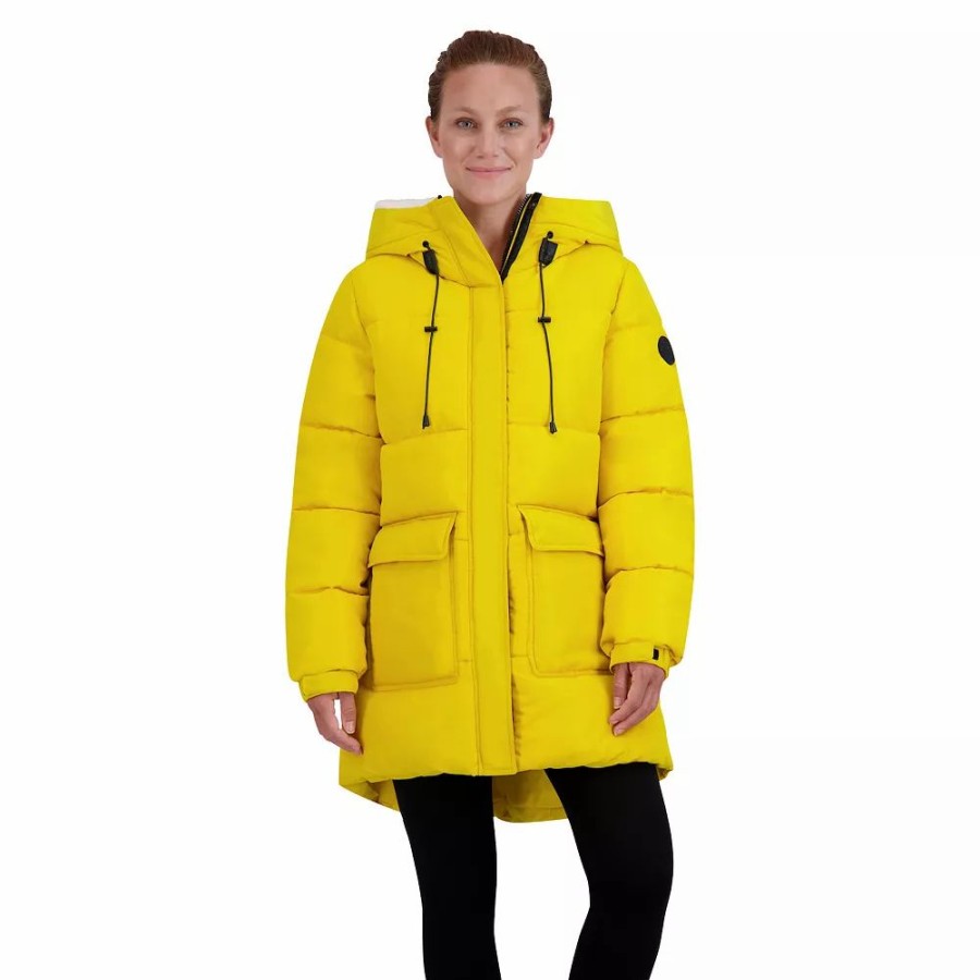 Clothing * | Juniors' Madden Girl Long Puffer Coat