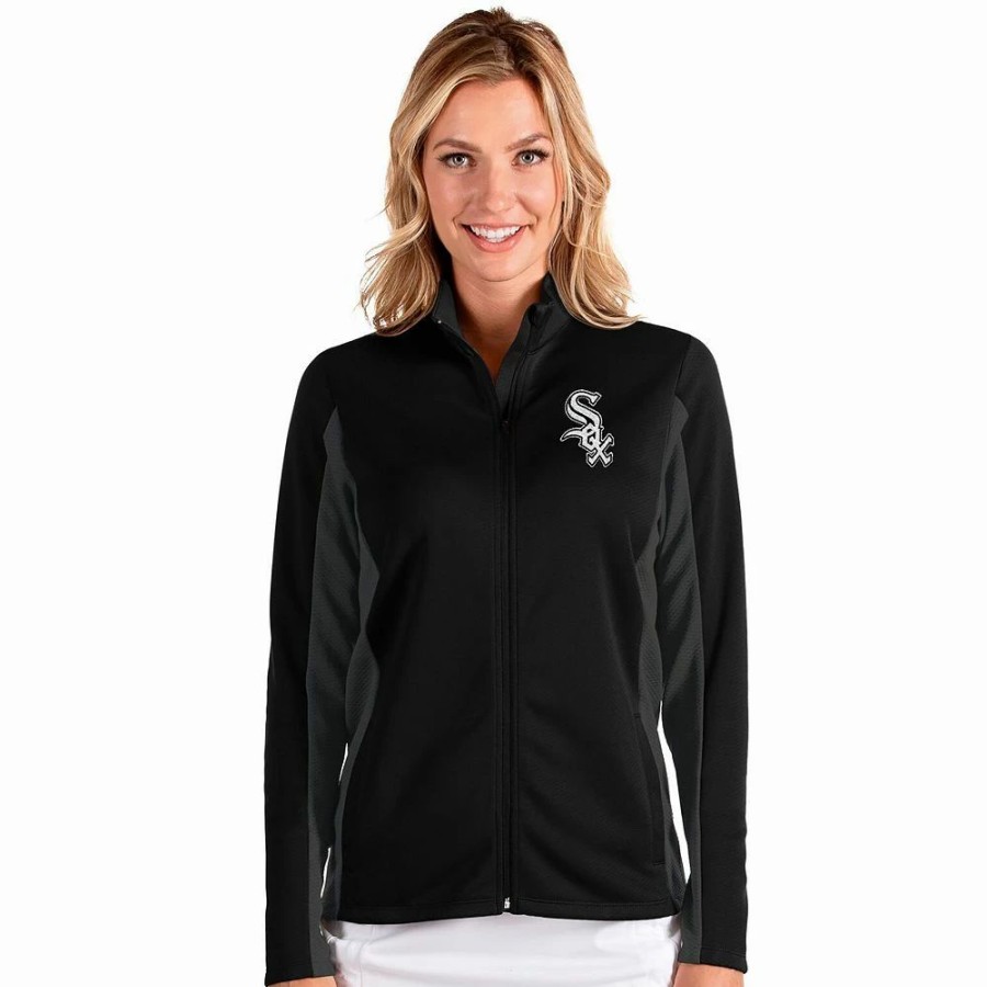 Clothing * | Women'S Chicago White Sox Passage Full Zip Jacket