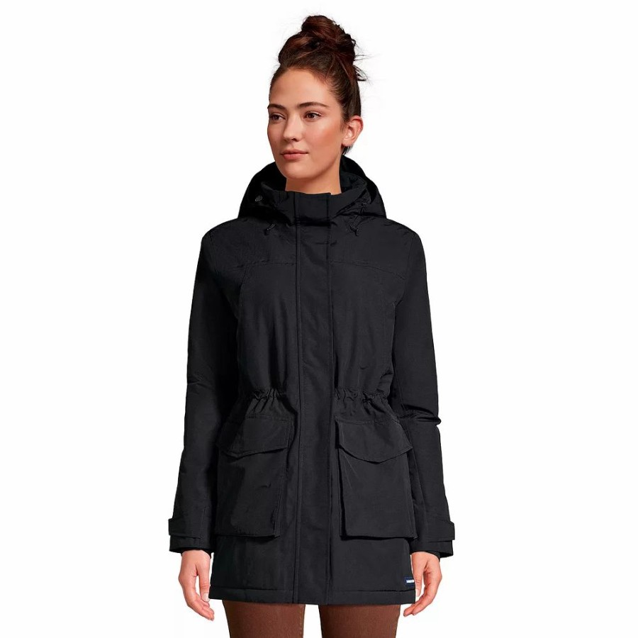 Clothing * | Petite Lands' End Squall Insulated Winter Parka