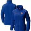 Clothing * | Women'S Columbia Blue New York Knicks Benton Springs Full-Zip Jacket