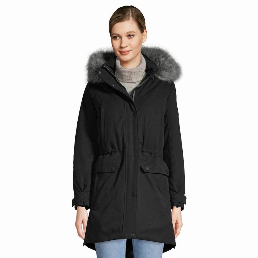 Clothing * | Petite Lands' End Expedition Down Waterproof Winter Parka Coat