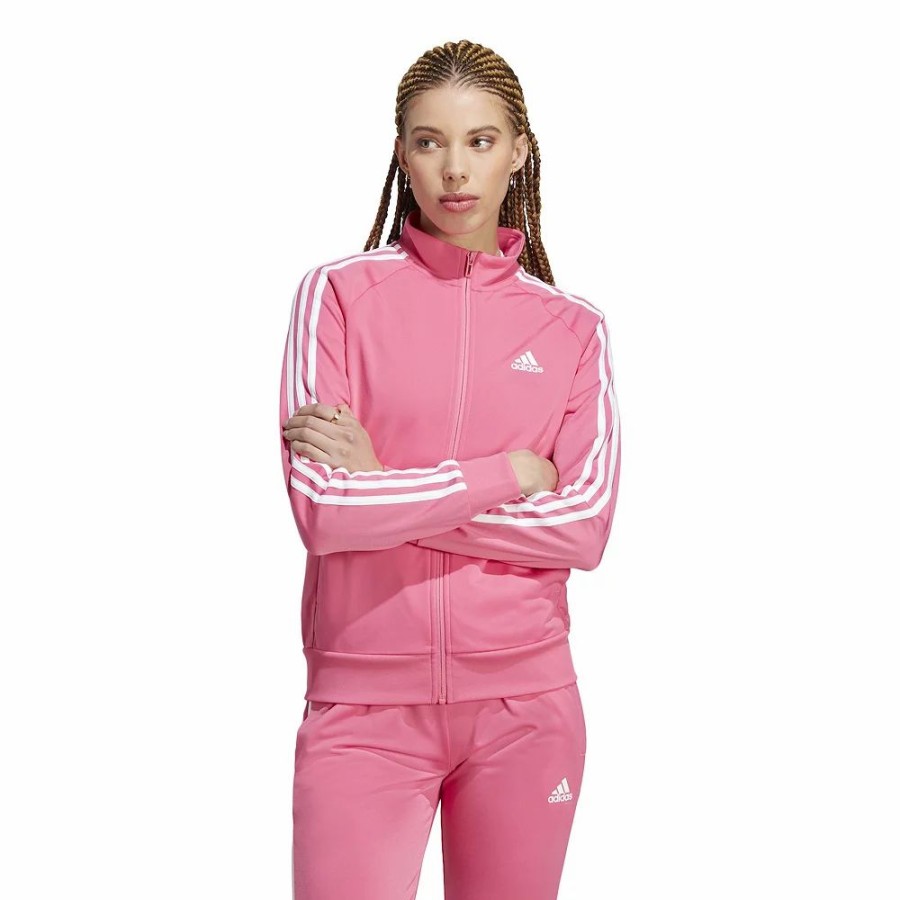 Clothing * | Women'S Adidas Essential Tricot Track Jacket