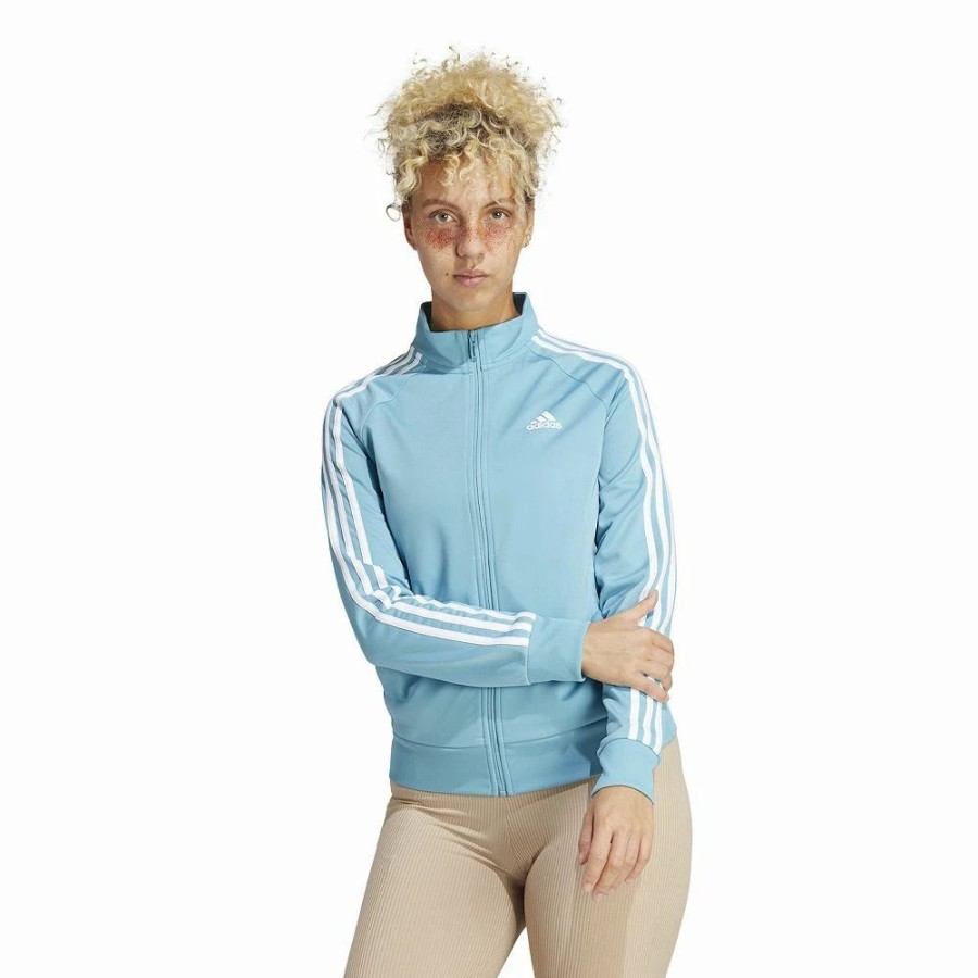 Clothing * | Women'S Adidas Essential Tricot Track Jacket