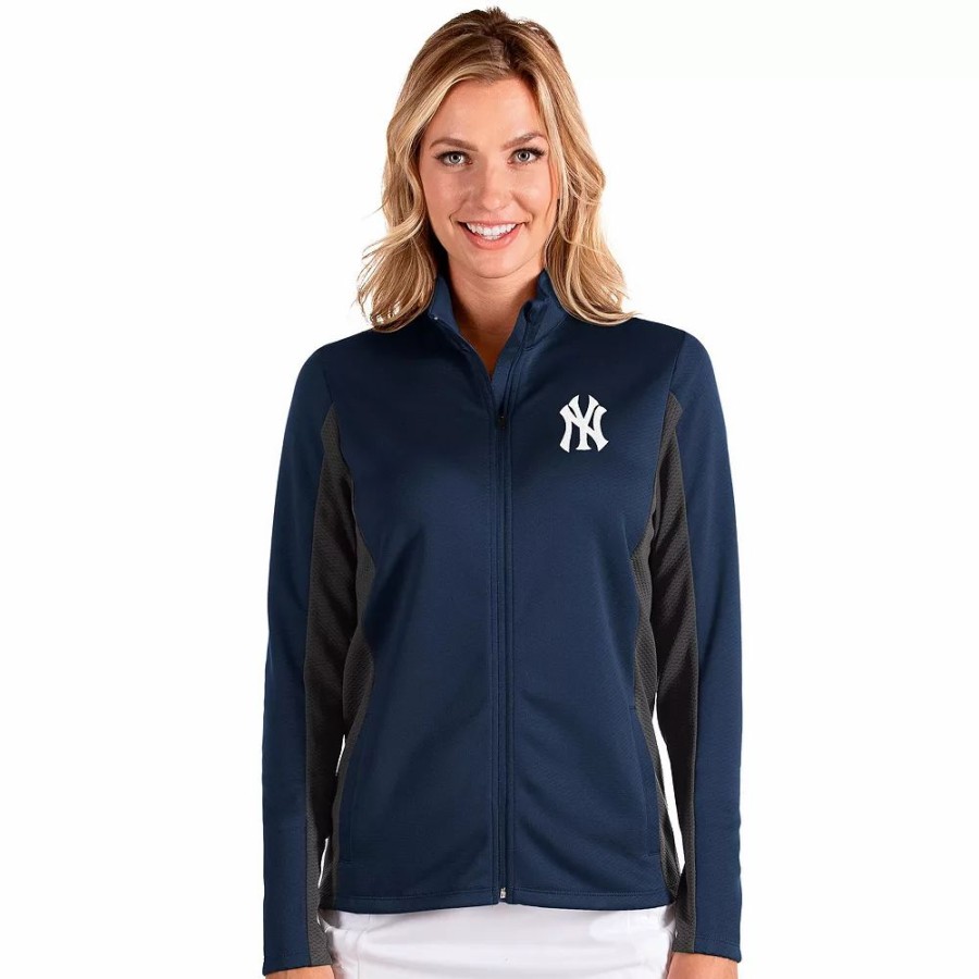 Clothing * | Women'S New York Yankees Passage Full Zip Jacket