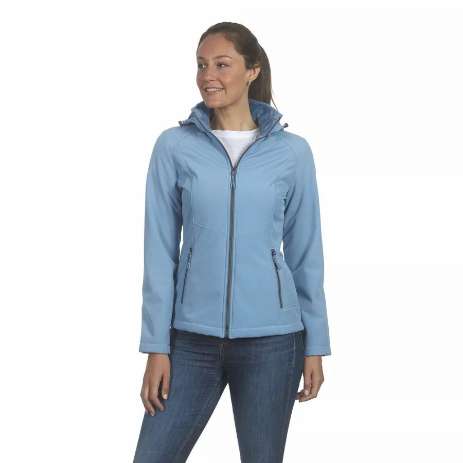 Clothing * | Women'S Zeroxposur Lillian Plush-Lined Soft Shell Jacket