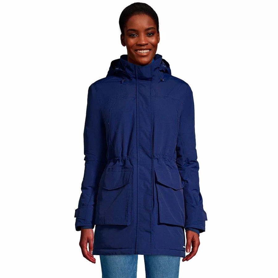 Clothing * | Women'S Lands' End Squall Insulated Winter Parka