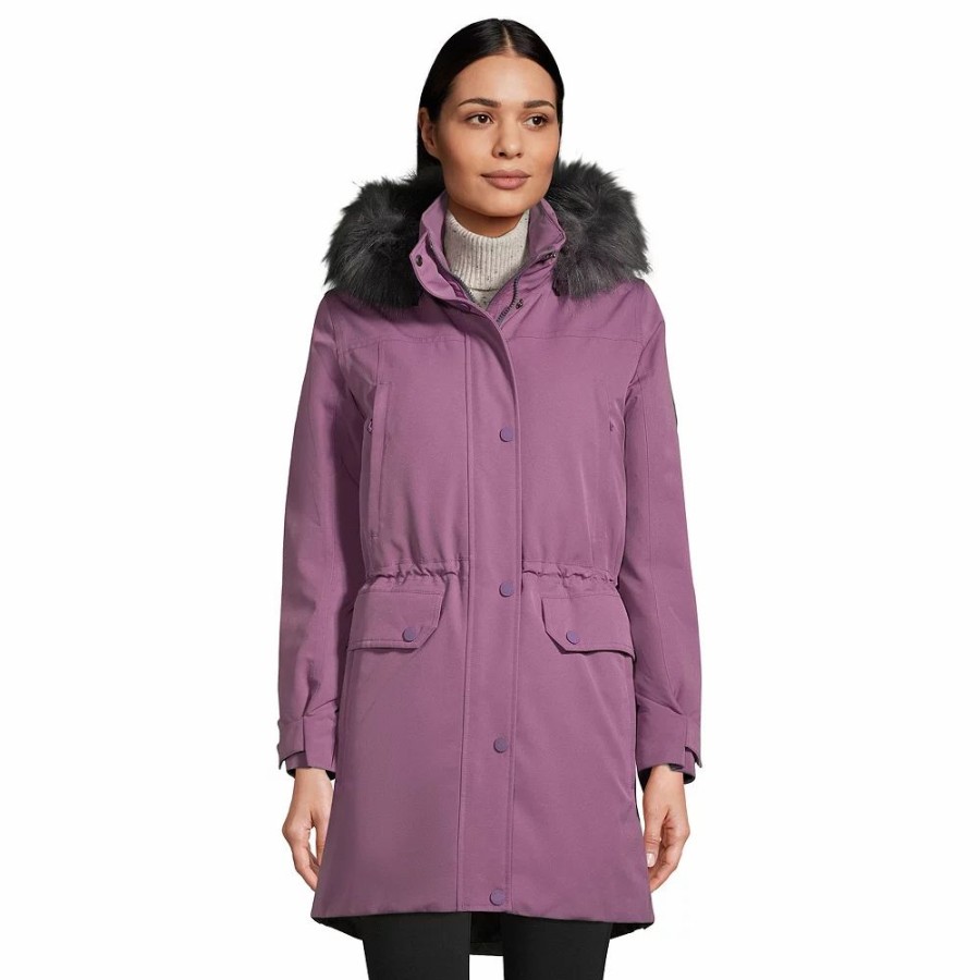 Clothing * | Women'S Lands' End Expedition Down Waterproof Winter Parka