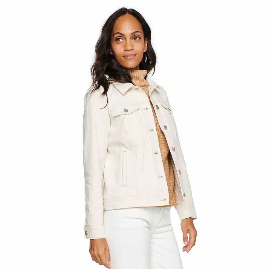 Clothing * | Women'S Sonoma Goods For Life Jean Jacket