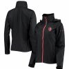 Clothing * | Women'S Columbia Black Oklahoma Sooners Switchback Full-Zip Hoodie Jacket