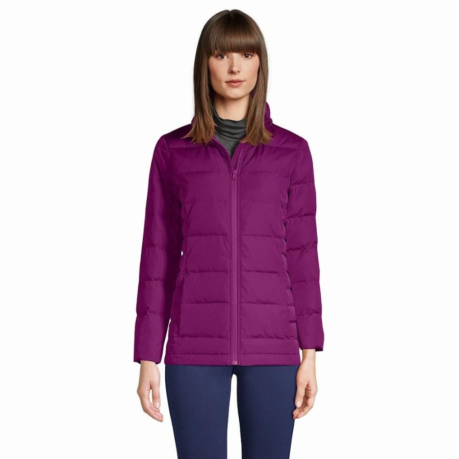 Clothing * | Women'S Lands' End Down Puffer Jacket