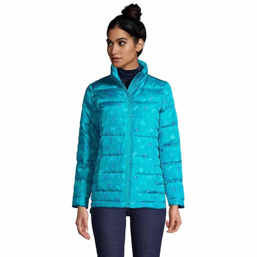 Clothing * | Women'S Lands' End Down Puffer Jacket