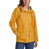 Clothing * | Women'S Eddie Bauer Riley Hooded Rain Jacket Dark Marigold