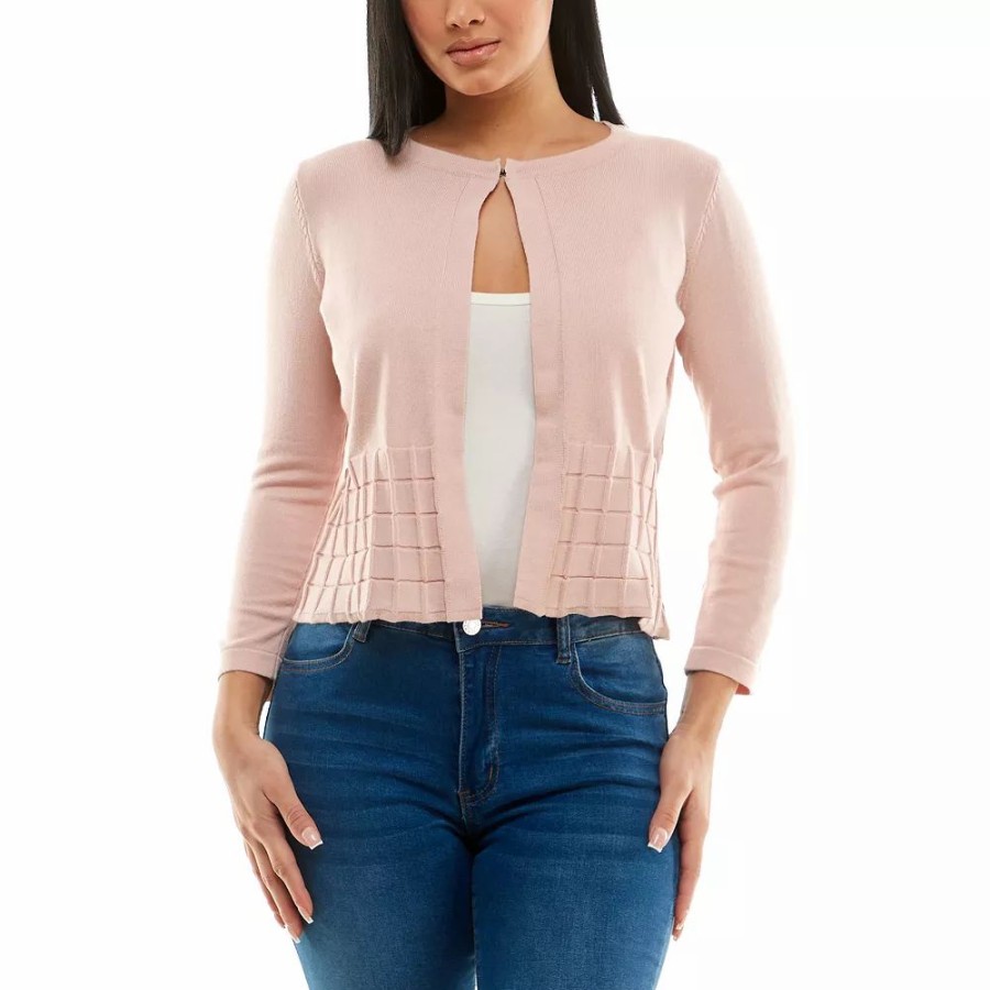 Clothing * | Women'S Nina Leonard Box Stitch Bolero