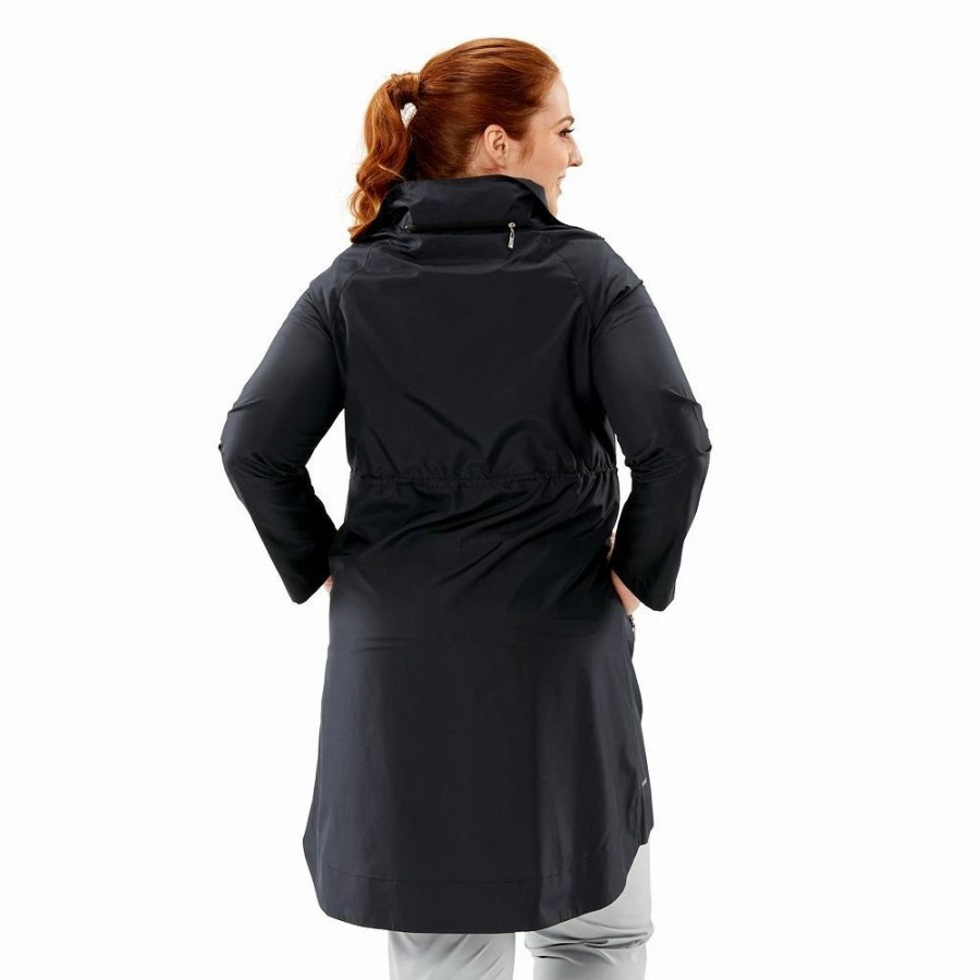 Clothing * | Plus Size Nancy Lopez Beyond Hooded Golf Jacket